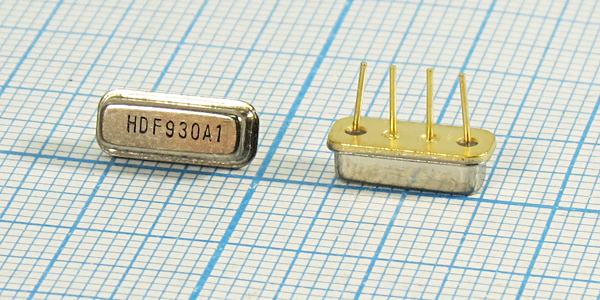 ф 930500 \пол\ 4000\F11\4P\HDF930A1F11\\(HDF930A1) --- Кварцевые фильтры (диэлектрические, пьезокерамические, ПАВ (SAW), ФЭМ, фильтры из других пьезоматериалов)