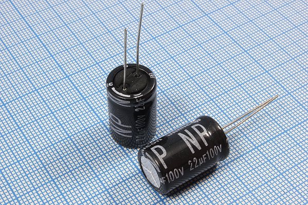 кэ    22\100\13x20\20\+85C\Al\2L\NKR\JAMICON NP --- Конденсаторы электролитические