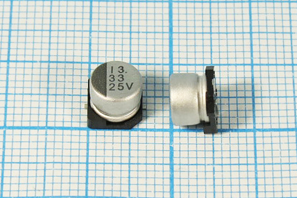 кэ    33\ 25\SMD07x07x05C2\20\+85C\Al\\UWX\NICHIC --- Конденсаторы электролитические