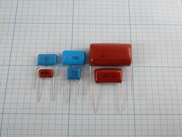 к    0,10 мкФ\   63\ 7x 4x 6\10\\PET\2P5\CL21\ --- Конденсаторы пленочные