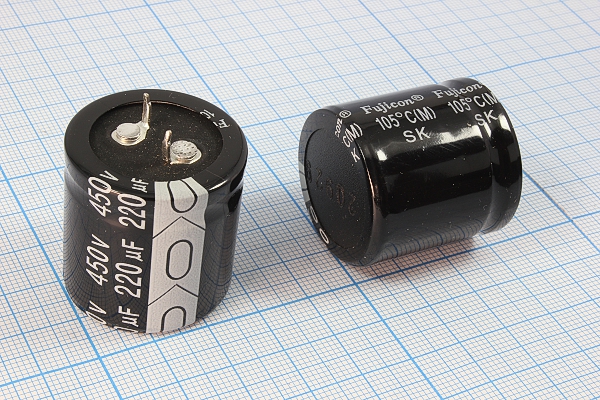 кэ   220\450\30x30\20\+105C\Al\2P10\SK\FUJICON --- Конденсаторы электролитические