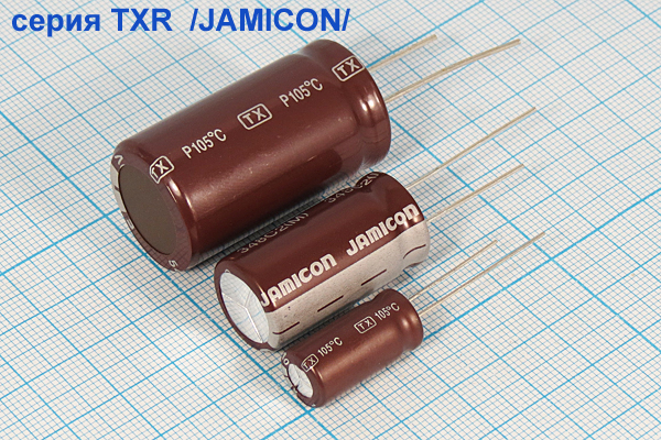 кэ     3,3\450\10x20\20\+105C\Al\2L\TXR\JAMICON --- Конденсаторы электролитические