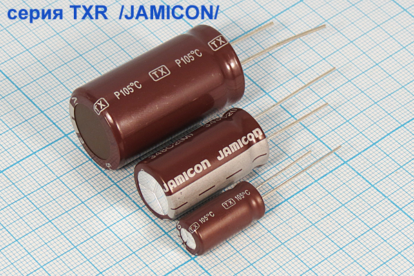 кэ   100\450\18x40\20\+105C\Al\2L\TXR\JAMICON --- Конденсаторы электролитические