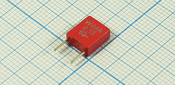 к    0,33 мкФ\   63\ 8x 4x 9\\\\2P5\MKS2\WIMA --- Конденсаторы пленочные