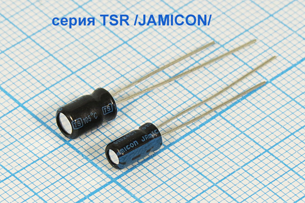 кэ   100\ 10\ 7x 7\20\+105C\Al\2L\TSR\JAMICON --- Конденсаторы электролитические