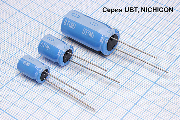 кэ    10\ 25\ 5x12\20\+125C\Al\2LW\UBT\NICHICON --- Конденсаторы электролитические