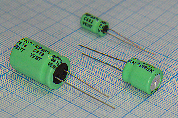 кэ     4,7\100\ 5x11\20\+85C\Al\2L\NP\CapXon непол --- Конденсаторы электролитические