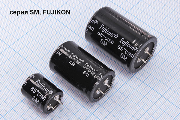 кэ 10000\ 50\30x45\20\+85C\Al\2P\SM\FUJICON --- Конденсаторы электролитические