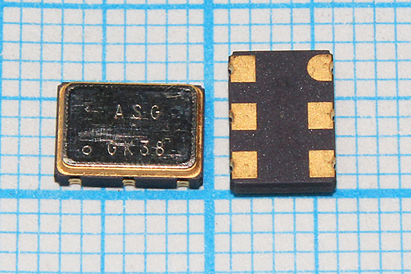 гк 1000000 \VCXO\SMD07050C6\LVDS\3,3В\ASG-D-V-A\ --- Кварцевые генераторы