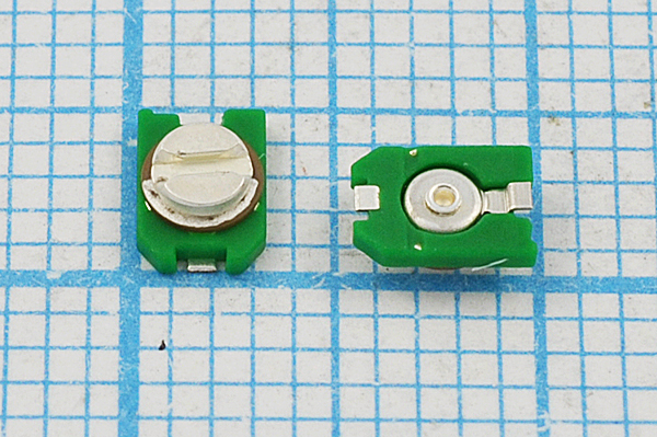 КПодстр  6,5~30,0 пФ\100\SMD\\ +85C\\\CVS330A\зел --- Конденсаторы подстроечные