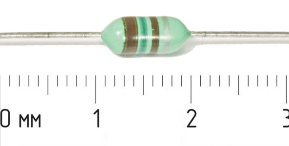 индук 150,0мкГн\ 0,460А\AXI3,5x 8,5\\\\\EC36\ --- Дроссели(катушки индуктивности)