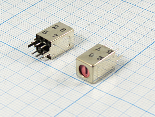 индук КИВП 200~400мкГн\\7,3x7,3x15\\ --- Катушки переменной индуктивности