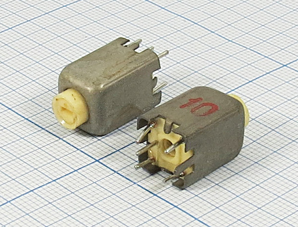 индук КИВП  70~150мкГн\тип10\11,5x11,5x --- Катушки переменной индуктивности