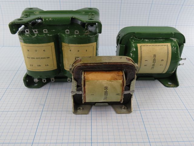 транс   6Вx2&28Вx2\110ВА\127/220В\ТА178-127/220-50 --- Трансформаторы силовые