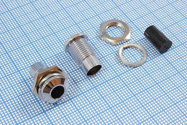 держатель светодиода\ 5мм\ 9x15\\\лат хром\MLH-5-2 --- Держатели светодиодов