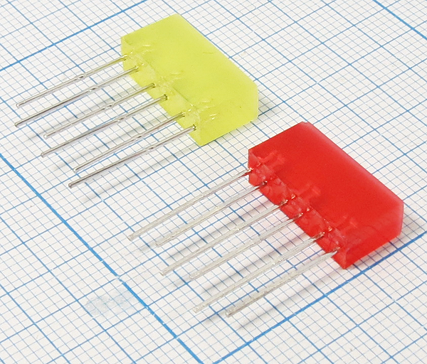 СД сборка  16x 5x8\желx3\3~6\120\жел\L-845-3YDT --- Светодиоды постоянного свечения