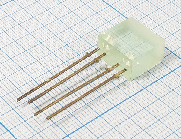 СД сборка  12x 7x12\зелx2\\\б/цв мат\LB-2GDT --- Светодиоды постоянного свечения