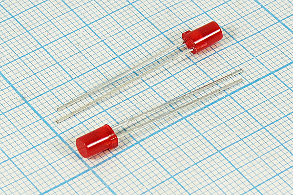СД  4 x 6 \кр\    5\100\кр мат\L-1413IDT\ --- Светодиоды постоянного свечения