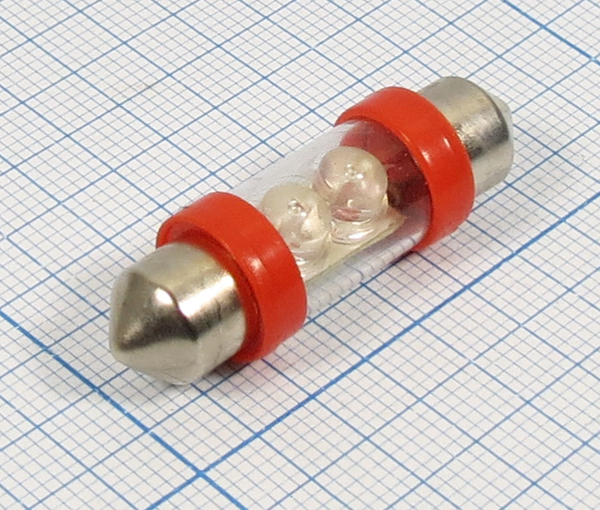 Л  12В\SV8,5\ \крx2\15000\10x31\СД\\ --- Лампы накаливания, газоразрядные, светодиодные и люминесцентные. Стартеры для люминесцентных ламп