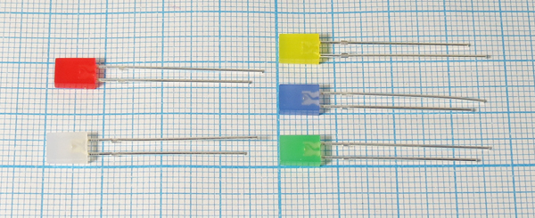 СД  5 x 2 x 7 \зел\   32\ 60\зел мат\GNL-2523GD\ --- Светодиоды постоянного свечения