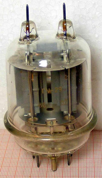 Радиолампа ГУ-29 --- Электровакуумные приборы и радиолампы 