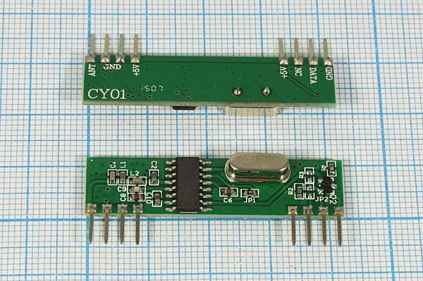 конст ППУ\Приёмник_433,92МГц\CY01-ASK-433,92\CY --- Конструкторы - Приемо-передающие устройства
