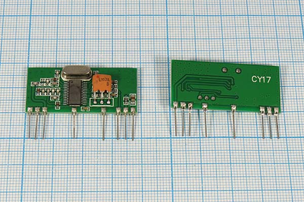 конст ППУ\Приёмник_433,92МГц\CY17-433,92-SOFT_PIN\ --- Конструкторы - Приемо-передающие устройства