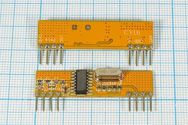 конст ППУ\Приёмник_433,92МГц\CY16-ASK-433,92\CY --- Конструкторы - Приемо-передающие устройства
