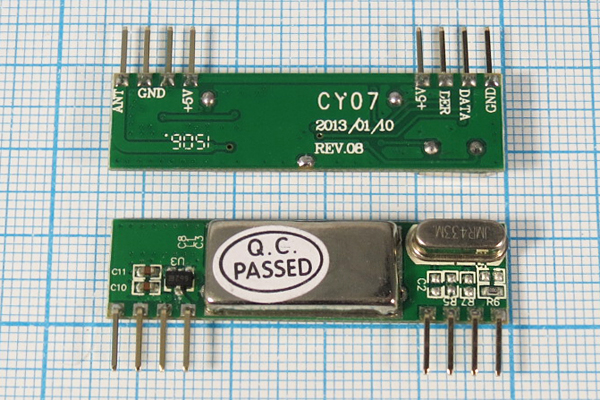 конст ППУ\Приёмник_433,92МГц\CY07-ASK-433,92\CY --- Конструкторы - Приемо-передающие устройства