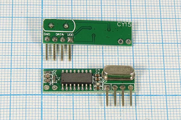 конст ППУ\Приёмник_433,92МГц\CY15-ASK-433,92\CY --- Конструкторы - Приемо-передающие устройства