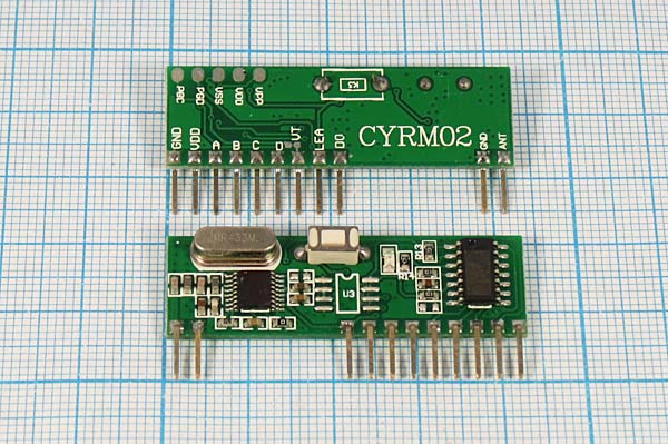 конст ППУ\Декод. Приёмник_433,92МГц\CYRM02-433,92L --- Конструкторы - Приемо-передающие устройства