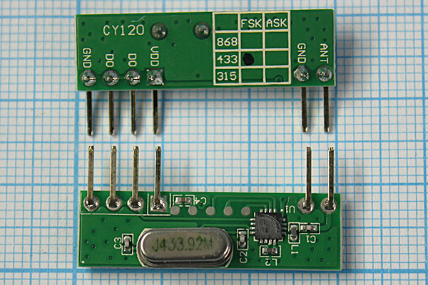 конст ППУ\Приёмник_433,92МГц\CY120-FSK-433,92W\CY --- Конструкторы - Приемо-передающие устройства