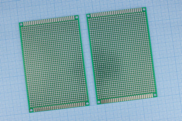 плата монтаж\120x80\2,54\двухстор\4отв\ --- Платы монтажные