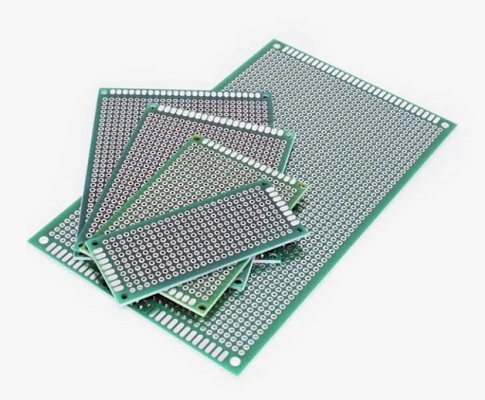 плата монтаж\150x90\2,54\двухстор\4отв\\ --- Платы монтажные