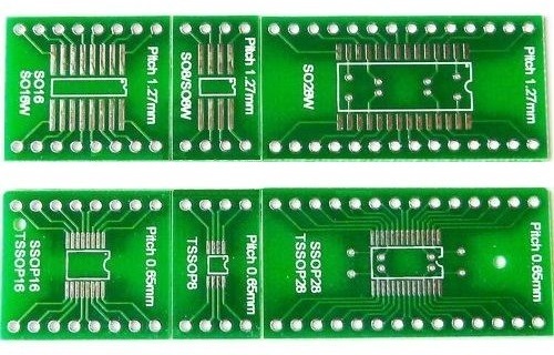 плата монтаж\ 70x19\\\\SO8&16&28/SSOP8&16&28-DIP\ --- Платы монтажные