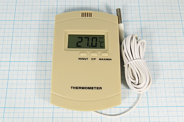 приб термометр\-50~+70C\\SH-114\датчик выносной --- Термометры-Гигрометры-Метеостанции-Шумомеры-Люксметры