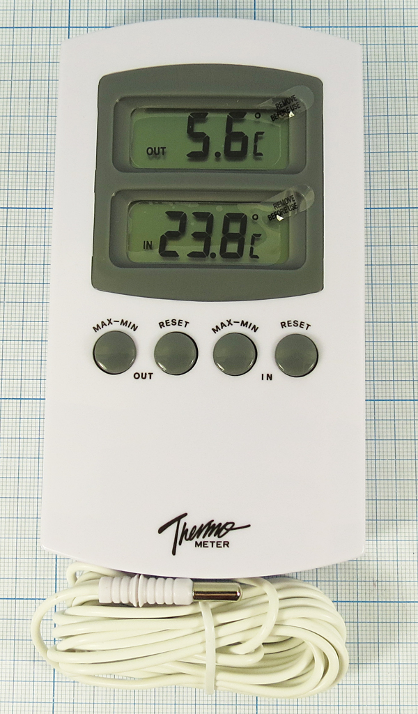 приб термометр\-50~+70C\\TM968/2\датчик выносной --- Термометры-Гигрометры-Метеостанции-Шумомеры-Люксметры