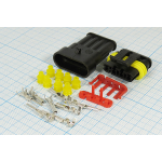 Авто разъем герметичный dj7083y 2 8 pin