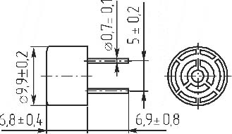 уп 10x 7\\40\2P5\40T-10P\ --- Ультразвуковые преобразователи(излучатели,приёмники, передатчики,расходомеры,сенсоры)