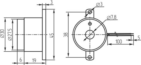 згп 30x25m45\ 3~15\\3,0\2L110\FMQ2725AP\ --- Звонки (зуммеры) пьезоэлектрические c генератором