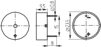 згп 24x10\ 3~20\\3,4\2P15\FY24A\YEC --- Звонки (зуммеры) пьезоэлектрические c генератором