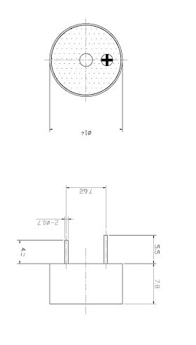 згп 14x 8\ 1,5~12\\4,5\2P7,6\KPI-1410-06\KEPO --- Звонки (зуммеры) пьезоэлектрические c генератором