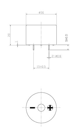 згп 30x20\ 6~15\\3,9\2P15\KPI-3010-09\KEPO --- Звонки (зуммеры) пьезоэлектрические c генератором