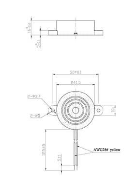 згп 42x16m60\~220\\2,8\2L130\KPI-4220-220\1Tone --- Звонки (зуммеры) пьезоэлектрические c генератором