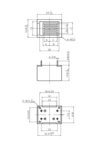 згм 23x16x15\ 6\\0,4\4P\KPMB-G2306P4\KEPO --- Звонки (зуммеры) магнитоэлектрические c генератором