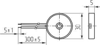 зп 30x 5\1~30\\ 1,3\2L140\KPR-3013\KEPO --- Звонки (зуммеры) пьезоэлектрические без генератора